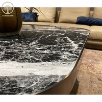 Tables basse de luxe en bois massif, meubles de salon, Design petite Table à thé