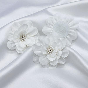 Bruid Pioen Bloem Haaraccessoires Vakantie Prom Party Strand Tijd Dans Clip Rode Roos Jurk Clip Doek Accessoire - Product Image 6