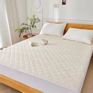 Coprimaterasso per Bambini in Cotone Organico e Bambù, Antiacaro, Ipoallergenico, Impermeabile, Trapuntato, Lavabile in Lavatrice - Product Image 3