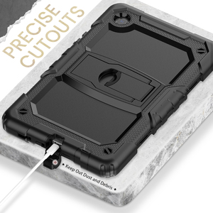 Custodia per Tablet resistente con cavalletto per <span class=keywords><strong>Samsung</strong></span> <span class=keywords><strong>Galaxy</strong></span> <span class=keywords><strong>A7</strong></span> <span class=keywords><strong>Lite</strong></span> 8.7 pollici T220/T225 resistente agli urti custodia per armatura ibrida - Product Image 3