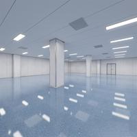 Panneaux de salle blanche modulaire ISO7 neufs, sans poussière, avec filtre HEPA haute efficacité, laminateur mobile pour usine GMP