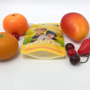 ถุงพิมพ์สีเกรดอาหารปราศจากสาร BPA ป้องกันการรั่วซึมสามารถเปิดปิดได้พร้อมพวยสำหรับเครื่องดื่มน้ำผลไม้ไวน์กาแฟ - Product Image 3