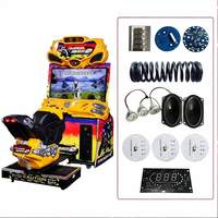 Kit de machine de course d'arcade Super Bike 2, simulateur de moto FF, jeu de course à pièces pour enfants