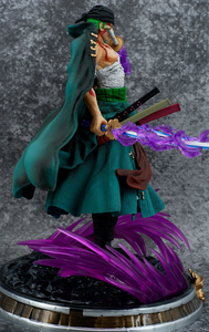 ตุ๊กตากิโมโน Zoro เลือดขนาด34ซม. หุ่นสามใบทำจาก PVC อะนิเมะรูปปั้นของเล่นสำหรับการตกแต่งของสะสมชิ้นเดียว - Product Image 4