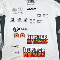 Étiquettes Personnalisées Thermocollantes Sans Étiquette pour Col Transfert Thermique pour T-Shirts