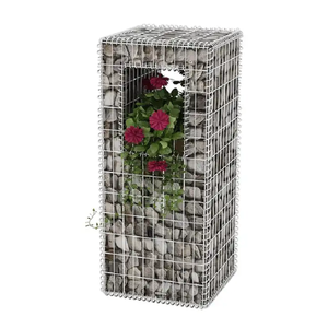 Boîte de gabion 2x1x1m en treillis métallique hexagonal galvanisé, gabion en pierre, boîte de gabion / panier de gabion - Product Image 6