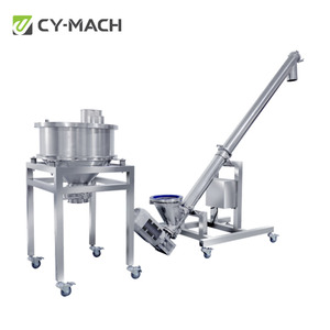 Góc nghiêng nhỏ Micro số lượng lớn bê tông bột định lượng cân trộn Phễu khoan điền vít Feeder Băng tải máy - Product Image 5