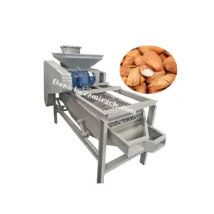 Automatische Mandel-Huskenentfernungsmaschine Aprikotkern-Schälermaschine zum Reißen von Aprikotkernschalen