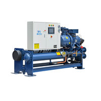 Équipement complet de système de refroidissement de 38 kilowatts fourni par l'usine, y compris un refroidisseur. Unités refroidies à l'eau de 5 tonnes personnalisables.