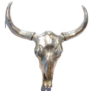 Squelette tête d'animal en céramique, décor d'art mural, tête <span class=keywords><strong>de</strong></span> <span class=keywords><strong>taureau</strong></span> décoratif - Product Image 2