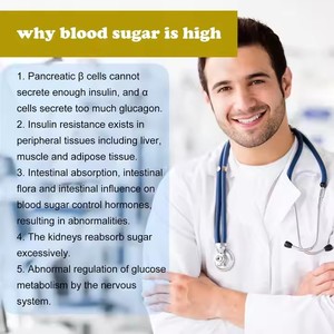 Phổ biến phía nam mặt trăng kiểm soát đường dây đeo cổ tay quản lý glucose máu chăm sóc cơ thể Dây đeo cổ tay điều chỉnh lượng đường trong máu công cụ - Product Image 2