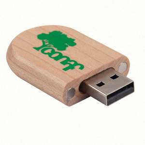 Memoria USB de Madera Personalizada de Alta Calidad de 8GB, Regalos Promocionales Empresariales - Memoria USB Tipo Bolígrafo - Product Image 1