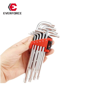 EverForce Chrome Vanadium Steel Hex <strong>Key</strong> <strong>Set</strong>-250lb-ft Max <strong>Torque</strong> 1 in Jaw Capacity Made in Shanghai China for Home Repair - Product Image 1