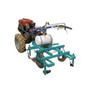 Farm Agricultural Used Plastic Film Mulch Applicator Machine with Sprayer for Mini Walking Tractor
