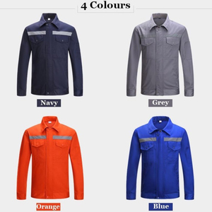 Vêtements de travail industriels durables en coton/polyester, logo personnalisé disponible, imprimé, confortable, protecteur, prix de gros - Product Image 3