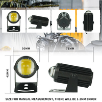 Système d'éclairage de moto Liu HJG OEM ODM Amber, phare de conduite, feux antibrouillard LED pour voitures et motos