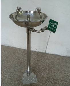 Lavador de ojos montado en la pared de emergencia, acero inoxidable 304, alta calidad, <span class=keywords><strong>precio</strong></span> de fábrica, superventas - Product Image 5