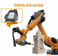 Robot à 7 axes de haute précision, routeur CNC pour la sculpture humaine 3D et la sculpture sur pierre