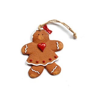 Décorations de Noël Résine Gingerbread Man Petit Pendentif Pendentif Peint à la Main Approvisionnement transfrontalier - Product Image 6