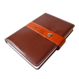 Cuaderno A5 Personalizado de Venta Caliente, <span class=keywords><strong>Elegante</strong></span> Cubierta de Cuero Rígido, Estilo Impreso, Encuadernación Cosida, 40 Hojas, Logotipo Personalizado, <span class=keywords><strong>Agenda</strong></span> Increíble - Product Image 4