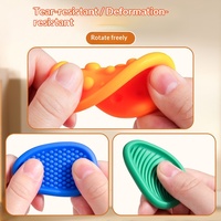 Jouets sensoriels en silicone unisexe pour les examens - Soulagement du stress pour les enfants, les jeunes atteints de TDAH, âgés de 7 à 35 ans, modèle SZX-6GGS