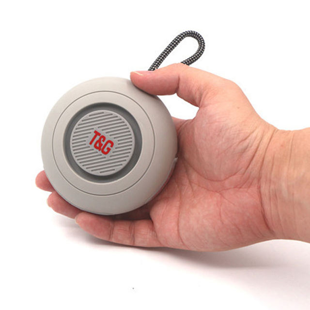 T&G TG442 Mini Portable BT 5.3 TWS Speaker Waterproof Wireless Stereo HIFI Audio  Heavy Bass Suction Cup for Outdoor Computer