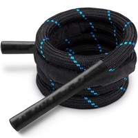 FDFIT Yetişkin Ağırlıklı Atlama İpi Battle Ropes, Erkekler ve Kadınlar İçin Ev Spor Salonu Fitness Aksesuarları