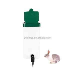 New Design Automatic Rabbit Cage Hanging Drinker Chicken Pet Nipple Drinker