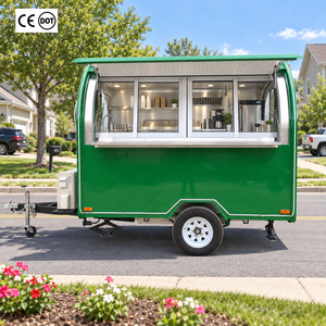 Remorque à café mobile personnalisée Etodevice de 8,2 pieds, camion de restauration, remorque de vente ambulante à café et nourriture à vendre - Product Image 2