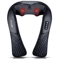 Nouveau masseur d'épaule chauffant Portable pour le soulagement des douleurs au cou et au dos masseur Shiatsu électrique avec vitesse réglable