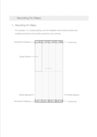 Écran holographique LED transparent ultra-fin P2.5 - 90% de transparence élevée Mur vidéo pour fenêtres en verre