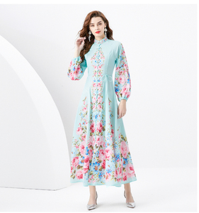 knee length dresses for ladies White Long Sleeve Smocked Dress Small main image 1