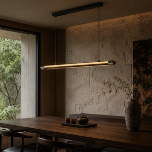 <span class=keywords><strong>Nork</strong></span> Original Authentische Haoyue Restaurant Pendelleuchte Luxuriöse Moderne Teeraum-Insel Esstisch Hochwertige Lineare Barbeleuchtung - Product Image 6