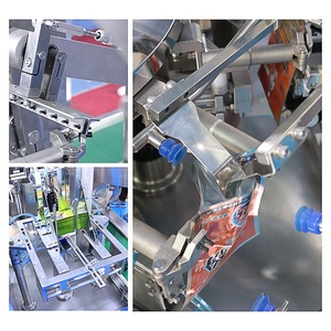 Máquina Envasadora de Bolsas Preformadas con Dosificador de Tornillo para Condimento de <span class=keywords><strong>Taco</strong></span> de Chile y Cúrcuma en Polvo de 100g y 1kg, Bolsa Doypack con Cierre - Product Image 5