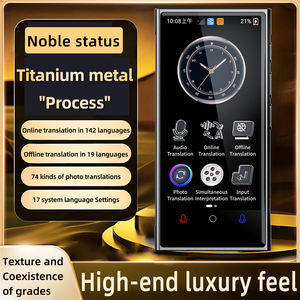 อุปกรณ์แปลภาษาแบบเรียลไทม์ V2 Ai Mini รองรับหลายภาษา หน้าจอสี TFT ขนาด 4.04 นิ้ว ระบบ Android เชื่อมต่อ Wi-Fi ชาร์จผ่านพอร์ต Type-C ใช้งานได้ 24 ชั่วโมง - Product Image 4