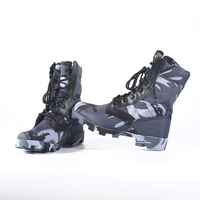 Chaussures de chasse tactiques pour hommes Multicolore Camouflage Imperméable et Respirant Tige en cuir Personnalisable OEM Logo Support