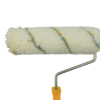 Rouleau de peinture professionnel Ruida en microfibre et caoutchouc, personnalisable, pour tissus acryliques, et autres outils à main