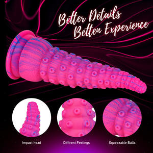 Dildo en silicone réaliste pour femmes, ventouse puissante, monstre de massage, didlos, masturbation féminine, jouet sexuel pour pénis - Product Image 4