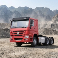 Tracteur routier HOWO TX 6x4 remis à neuf haute performance, excellent état, camion tracteur d'occasion pour travaux de chantier
