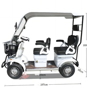 รถสกู๊ตเตอร์ไฟฟ้าสำหรับผู้สูงอายุรถสามล้อไฟฟ้าดีไซน์ใหม่ - Product Image 6