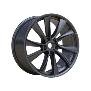 19 Inch 5x114.3 Wheels Cast Aluminum Rim Easy to Clean Black Wheels for Model 3 - Product Image 1