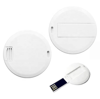 Memoria USB Promocional Popular en Forma de Tarjeta, 1gb 2gb 4gb 8gb 16gb 32gb 64gb 128gb, con Logotipo Personalizado
