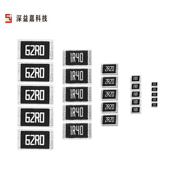 Resistencia 1/8W 1/4W 1K 10K 47K 100K 10M resistencias 0 Ohm 100 Ohm 1% de 5% de película gruesa SMD 0805 de la resistencia