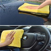 Logo personnalisé 40*40cm Premium Coral Fleece Microfiber Auto Detailing Chiffon de nettoyage Vietnam Car Wash Microfiber Towel 60x40 30x60
