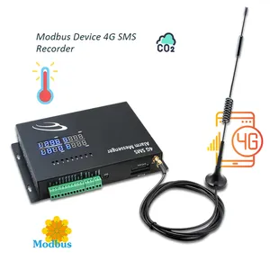 Co2検出器4GデータモッドバスレコーダーSMSアラームシステム室内温度モニタープログラマブルロジックコントローラー火災検出システム