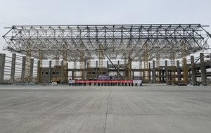 Hangar de Acero PEB para Aviones y Helicópteros, Estructura para Mantenimiento y Reparación de Aviación, Terminal con Grúa y Plataforma - Product Image 6