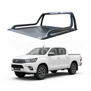 Barre <span class=keywords><strong>de</strong></span> <span class=keywords><strong>protection</strong></span> universelle pour pick-up 4x4 tout-terrain, avec éclairage LED, en acier inoxydable, pour Dodge Ram 1500 2500 3500, capacité 300 LBS - Product Image 2