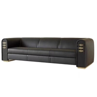 Neue VERSACEN Villa Luxus-Sofas Möbel Sofa Wohnzimmer-Set Luxus-Ledersofa