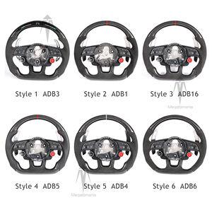 Volante de Fibra de Carbono Real y Alcántara con LED para Audi A5 B8 A7 Q3 S8 A3 8P R8 Tt S3 A6 C7 Rs3 A4 B8.5 C6 B9, Venta Directa de Fábrica - Product Image 6