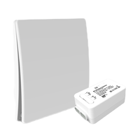 Interrupteur cinétique sans fil, récepteur AC RF433, interrupteur mural fin breveté, interrupteur intelligent pour éclairage domestique et hôtelier